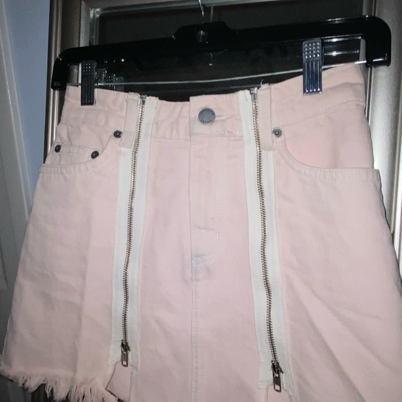 Carmar Denim Double Zip Skirt - Picture 2 of 2